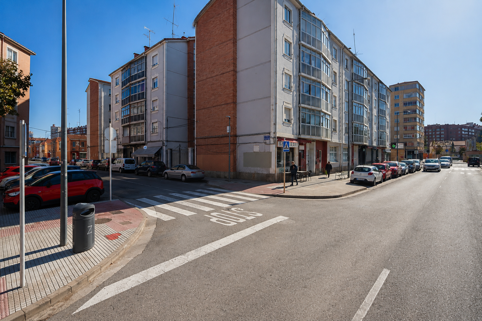 Herido un hombre de 40 años tras sufrir una agresión con arma blanca en Burgos